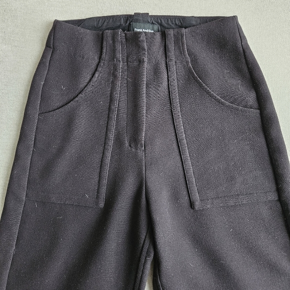 FRANK AND OAK The Alice Straight Pant Black - Picture 2 of 8